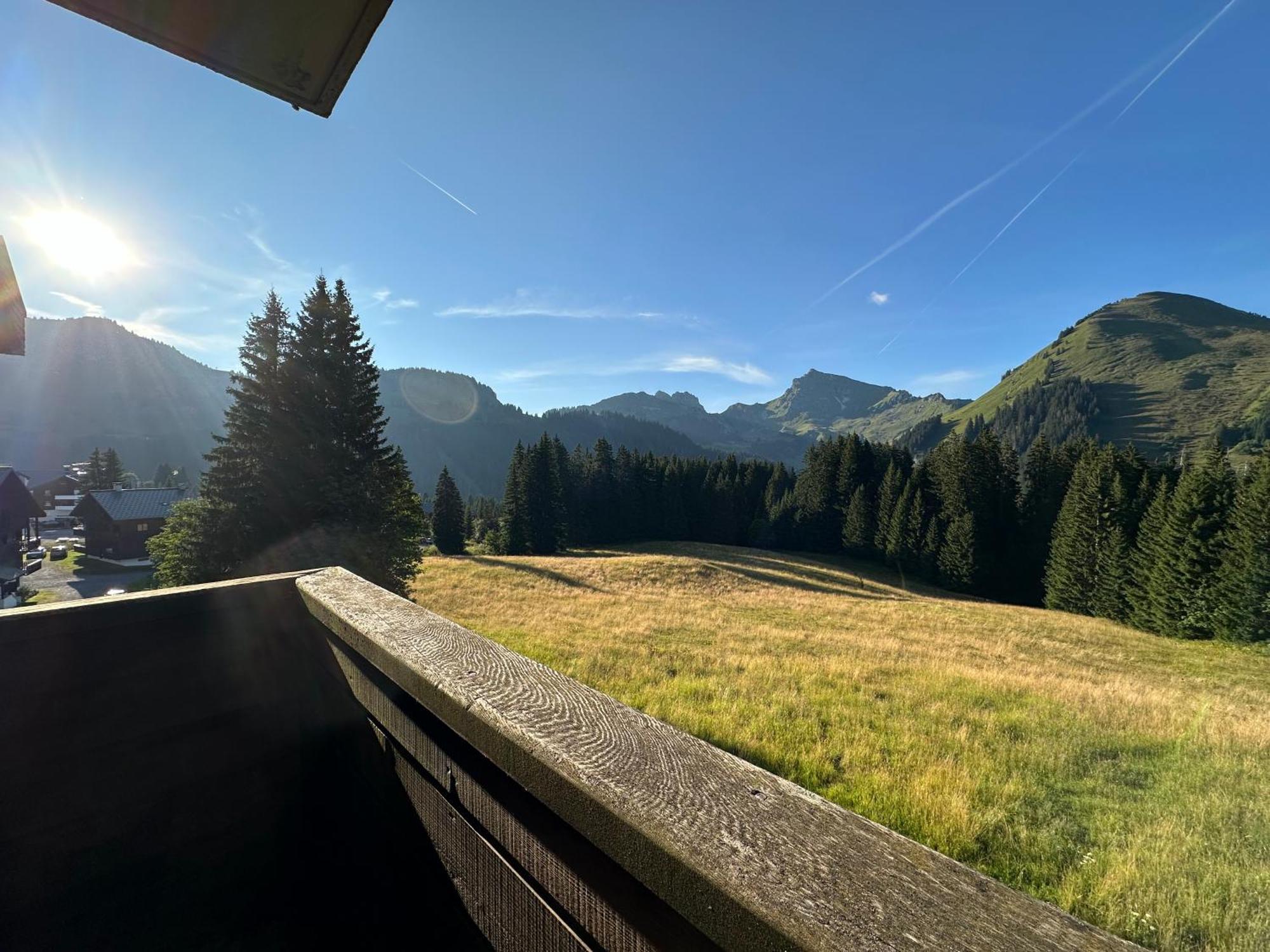 Studio Au Coeur Du Praz-De-Lys - Les Pralyssimes Ле Праз де Лис Экстерьер фото